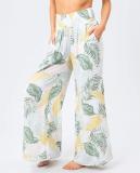 Coastal Palm in White Pants
