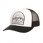 Wave Trucker in Wh Hat