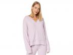 Cosy V-neck Hoodie (lilac)
