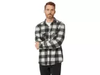 Grid Long Sleeve Woven (black)