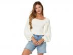 Talia Long Sleeve Top (cream)