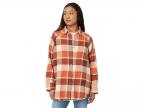 Pacific Dreams Cotton Long Sleeve Flannel (cinnamon)