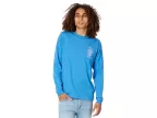 Search Icon Long Sleeve Tee (cobalt)