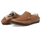 Moloa Slipper (toffee/dark Wood)