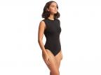 Collective Cap Sleeve One-piece (black)