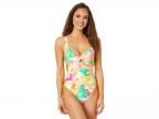 Wonderland Twist Front One-piece (fuchsia Ros)