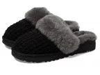 Cozy Knit Slipper (new Black)