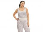 Dulcie Tank (metal Grey Zebra)