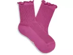 Karsyn Lettuce Edge Socks (mangosteen)