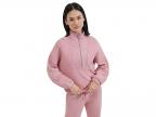 Elana Mixed 1/2 Zip (clay Pink)