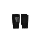 Knit Flip Mitten With Recycled Microfur Lining (black)