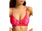 Birds Of Paradise Twist Front Bralette (chilli Red)