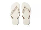 Slim Flip Flop Sandal (beige)