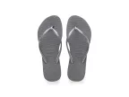 Slim Flip Flop Sandal (steel Grey)