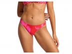 Reversible Hipster Bikini Bottom Swimsuit (birds Of Paradise Chilli Red)