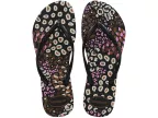 Slim Animals Flip Flop Sandal (black/pink Lemonade)