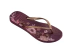 Slim Organic Flip Flop Sandal (purple Soil)