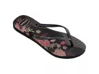 Slim Organic Flip Flop Sandal (black 1)