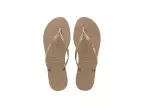 You Metallic Flip Flop Sandal (rose Gold)