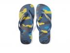 Top Camo Flip Flop Sandal (indigo Blue)