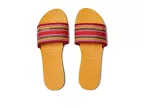 You Malta Mix Flip Flop Sandal (orange Citrus)