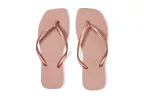 Slim Square Flip Flop Sandal (crocus Rose)