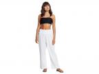 Double Cloth Shirred Pants (white)