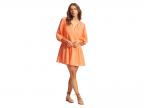 Fallow Textured Cotton Cover-up (cantalope)