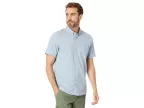 Everett Oxford Short Sleeve (wrecked Indigo 1)