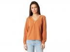 Sunday Vibes Long Sleeve Knit Top (toffee)