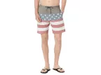 Stars And Stripes Tribong Lo Tides 19 Boardshorts (red/white/blue)
