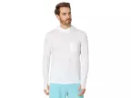 Eclipse Hooded Long Sleeve Rashguard (white)