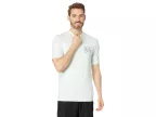 Crayon Wave Loose Fit Short Sleeve Rashguard (seaglass)