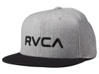 Twill Snapback II (heather Grey/black)