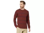 Day Shift Stripe Long Sleeve Thermal (red Earth)