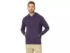 Big Embossed Pullover Hoodie (dark Plum)