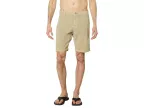 All Time Coastal Rinsed 19 Hybrid Shorts (khaki)