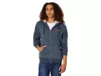 Keller Full Zip Sherpa Hoodie (navy Blazer Heather)