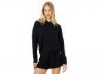 Twilight Mood Cozy Thermal Hooded Sweatshirt (anthracite)