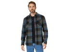 Landmarked Heavyweight Long Sleeve Flannel (black)