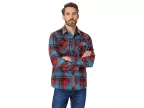 Glacier Plaid Superfleece (red)