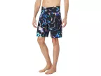 Kaleidoscope 20 Boardshorts (neon Bubble Print)