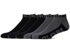 Globe B/g Ankle Sock (5-pack) (black/grey)