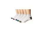 Globe Ingles Ankle Sock (5-pack) (white/assorted)