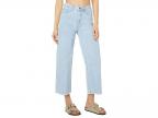 Sparrows Crop Wide Leg Pants (light Blue)