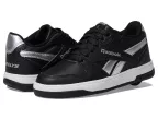 Reebok Bb4500 Low (little Kid/big Kid/adult) (black/pewter)