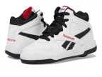 Reebok Bb4500 Mid (little Kid/big Kid/adult) (white)