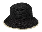 Isadora Hat (black/cream)