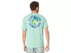 Hybrid Upf Short Sleeve Surf Tee (tropical Mist)