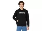 The Box Fleece Pullover Hoodie (black)